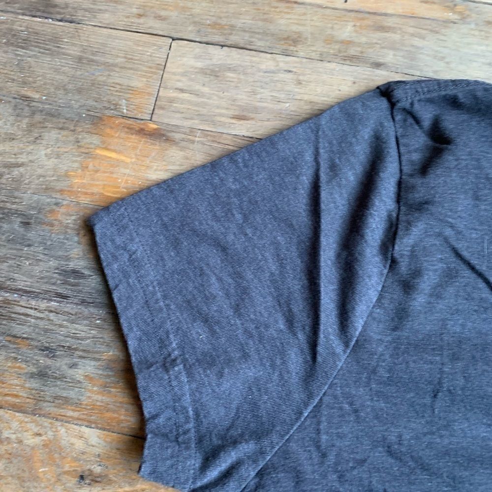 H&M Divided T-shirt cap sleeves dollar bill XS - Picture 4 of 6